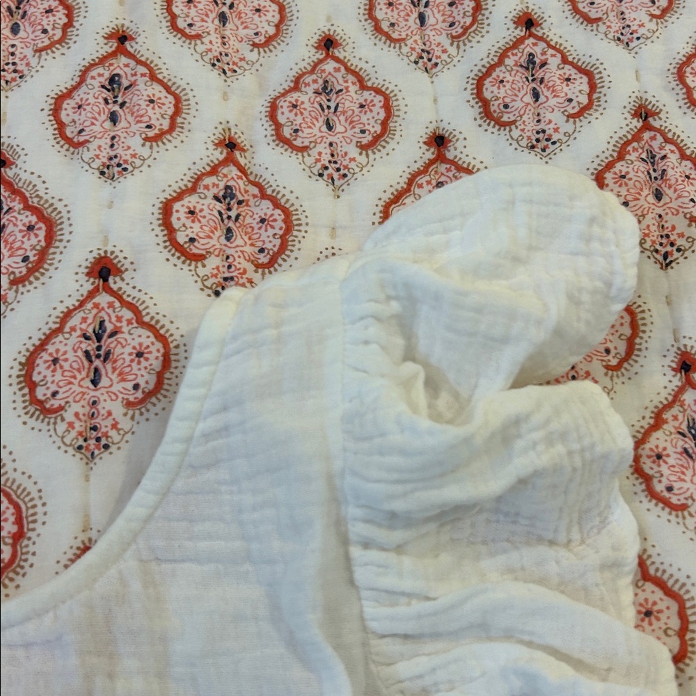 White Ruffled Blouse - Picture 3 of 4